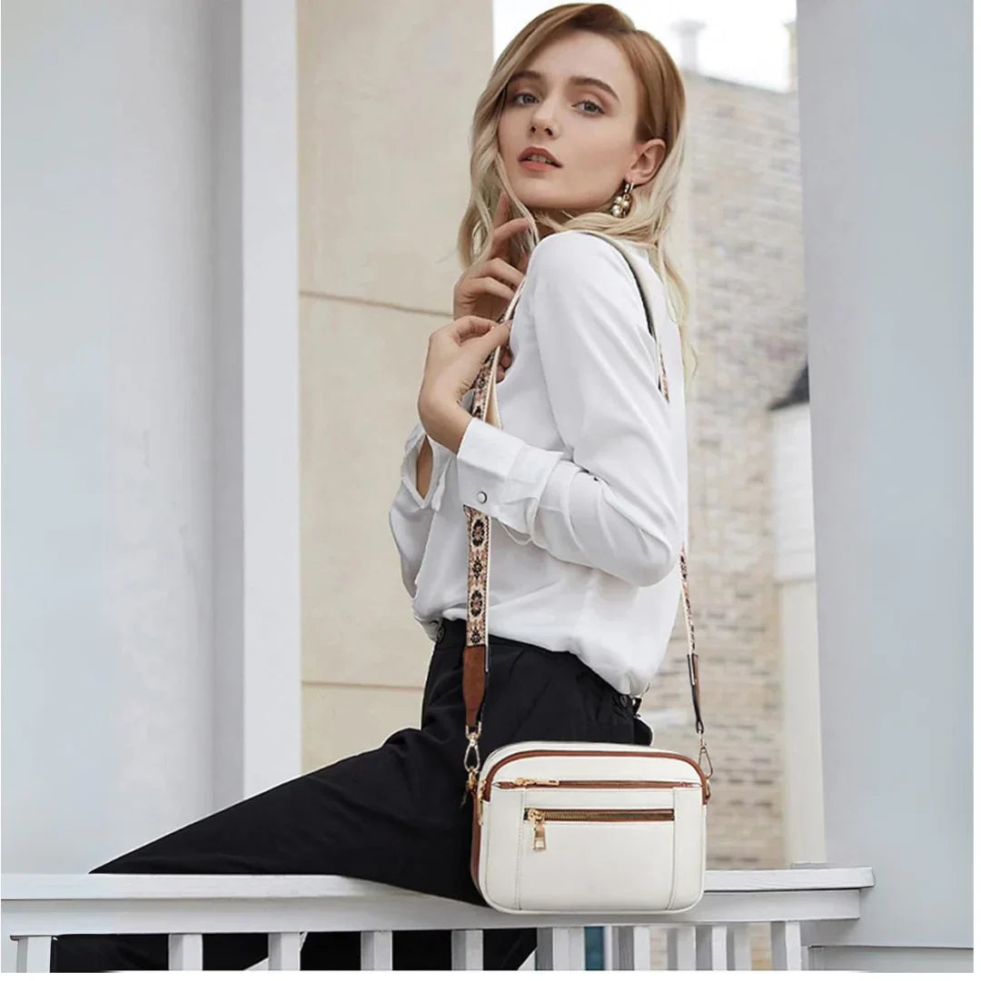 Camille | Luxe Leather Shoulder Bag